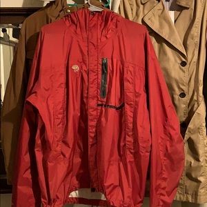 Mountain hard wear hardwear rain jacket